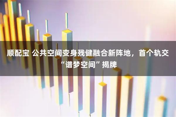 顺配宝 公共空间变身残健融合新阵地，首个轨交“谱梦空间”揭牌